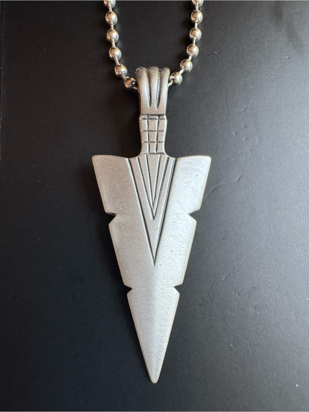 BICO Arrowhead Pendant Necklace